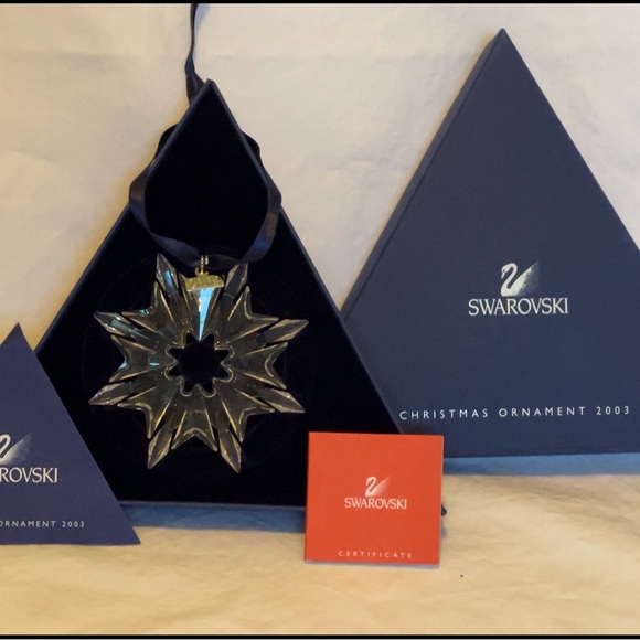 Swarovski Christmas Ornaments 2002 2003 2004 - Picture 6 of 7
